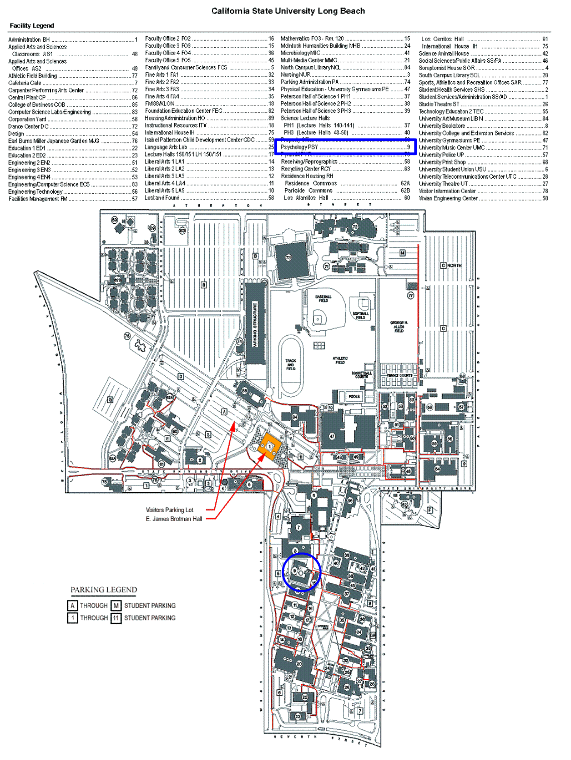 Full Usc Campus Map
